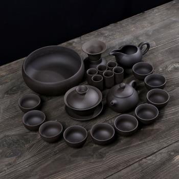 直銷宜興紫砂茶具套裝陶瓷功夫茶具整套全手工紫砂壺
