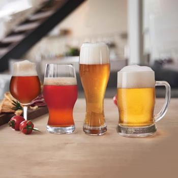 TAVERNA系列德國進口超大啤酒杯水晶玻璃杯輕奢高檔送禮