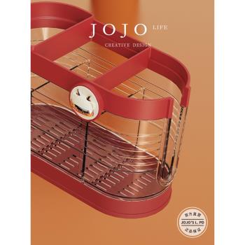 JOJOS L. PD.雜貨先生.多米龍筷子盒廚房刀叉收納置物架 | 曹伍