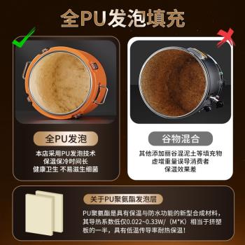保溫桶商用不銹鋼湯桶食堂專用飯桶豆漿桶茶水桶奶茶桶冰塊桶戶外