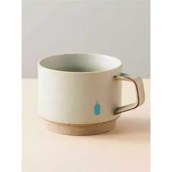 日本限定BlueBottle藍瓶子咖啡杯經典復古工藝陶瓷水杯馬克杯男女