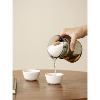 儒裡小青柑專用泡茶壺耐熱玻璃沖茶器茶漏過濾公道杯懶人泡茶神器