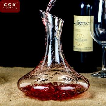 CSK水晶快速帶把醒酒器