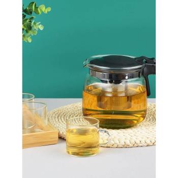 茶吧機保溫玻璃水壺飲水機通用養生壺泡茶壺耐高溫配件熱水壺耐用