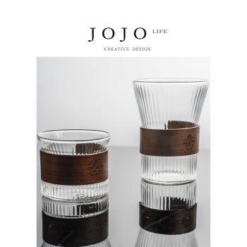 JOJOS L. PD.bamboo.防燙茶具咖啡杯玻璃茶杯子酒杯高階 | 竹紋