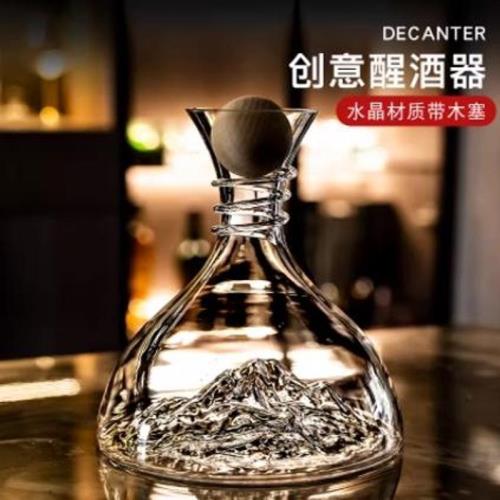 高檔紅酒醒酒器創新水晶勃艮第紅酒杯分酒壺歐式浪漫酒具家用套裝