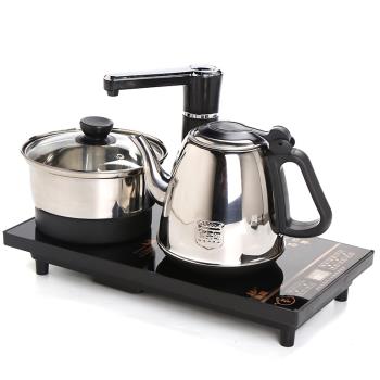 自動上水電熱水壺20×37茶盤茶桌茶臺嵌入式尺寸燒水爐茶具零配件