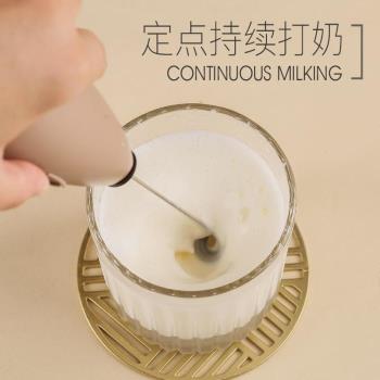 HARIO奶泡器咖啡拉花手持電動打奶泡器奶泡機牛奶打泡器奶泡棒CZ