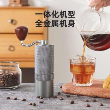 七星磨豆器手搖咖啡豆研磨機家用CNC小型手磨咖啡機便攜式手沖