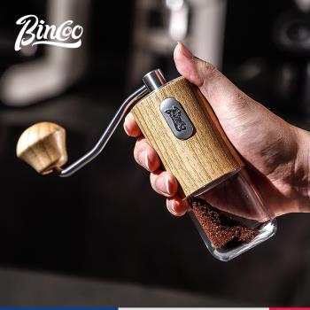 Bincoo手動磨豆機咖啡豆研磨器手搖咖啡器具CNC/陶瓷芯手磨咖啡機