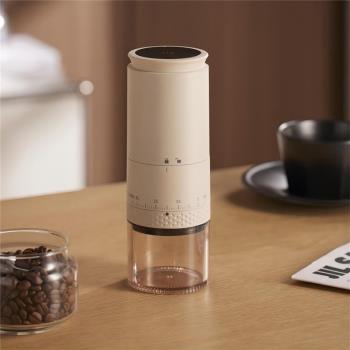 電動磨豆機家用小型手動咖啡豆研磨機便攜全自動研磨器外調節粗細