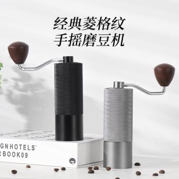跨境家用手搖磨豆機意式手磨咖啡機高顏值簡約手動咖啡豆研磨器
