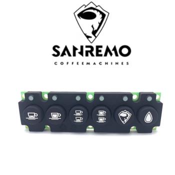 義大利進口Sanremo賽瑞蒙ZOE佐伊按鍵咖啡機按鍵按鈕按鍵板配件