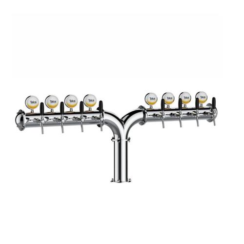Talos塔羅斯啤酒分發設備酒吧餐廳高端啤酒柱r/Y型8孔酒塔1049804
