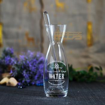 歐式酒吧水晶玻璃調酒器搖酒器醒酒器白酒分酒器酒壺酒具