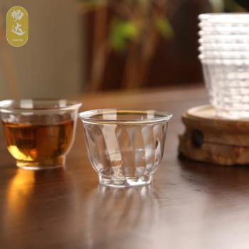 一次性杯子水杯航空杯茶杯加厚硬質塑膠商家用透明水晶杯太空杯