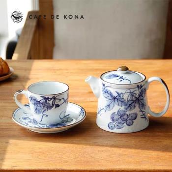 CAFEDE KONA手沖壺 陶瓷濾杯 咖啡杯具 咖啡器具 咖啡壺套裝