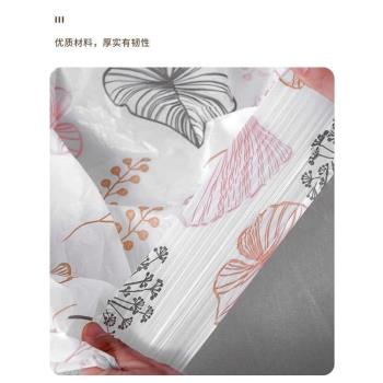 一次性桌布加厚PE塑膠臺布薄膜印花花色透明圓桌婚慶喜宴酒席家用