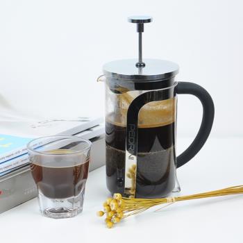 法壓壺咖啡壺家用煮濾泡式打奶過濾器咖啡杯沖茶器玻璃手沖咖啡壺