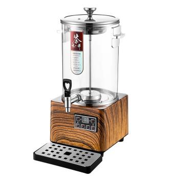 定 制泡茶桶商用 噴淋蒸茶桶電熱開水燒水桶自Q動保溫煮茶器大容