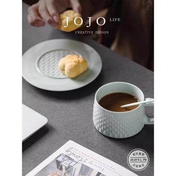 JOJOS L. PD.review.陶瓷咖啡杯碟套裝高檔精緻家用馬克杯| 復習