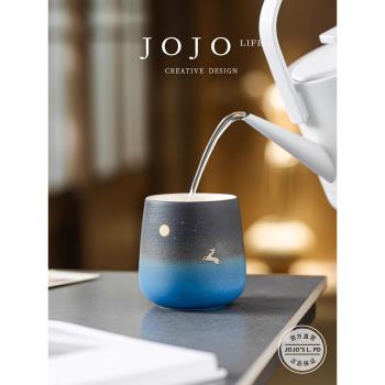 JOJOS L. PD.adjust.陶瓷創意馬克杯雙層隔熱水杯家用杯 | 戶調