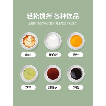 攪拌杯自動磁吸咖啡杯女高顏值馬克杯吸管水杯主播推薦果汁杯網紅