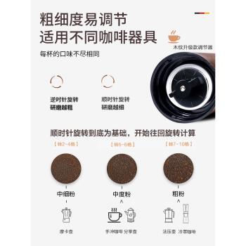 ZZ8N手搖式磨豆機咖啡豆磨豆研磨機機器家用咖啡磨手沖手磨咖