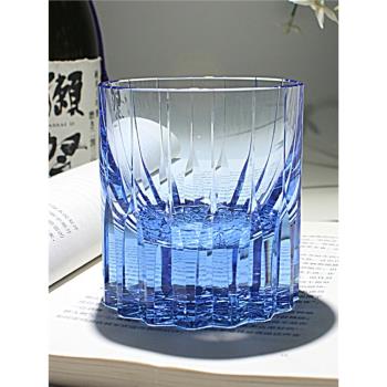 K9水晶玻璃杯威士忌杯日式洋酒杯日本江戶切子工藝輕奢星芒杯禮品