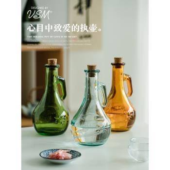 西班牙進口vsm分酒器白酒家用創意儲酒容器具玻璃扎壺快速醒酒器