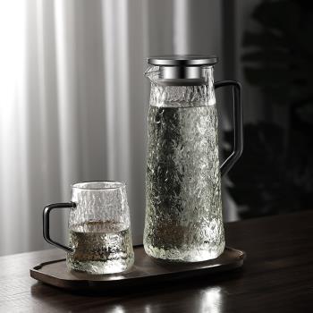 德國Karote冷水壺耐高溫玻璃涼水壺家用泡茶壺扎壺大容量水杯套裝
