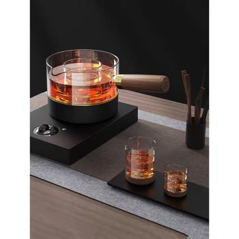 Lapunes高階煮茶器煮茶爐上水器日式耐熱玻璃全自動泡茶煮茶套裝