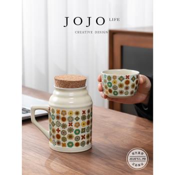 JOJOS L. PD.紫泉澗.汝窯小暖壺陶瓷馬克杯帶蓋燜泡茶壺 | 於次