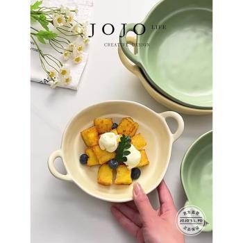 JOJOS L. PD.brightness.雙耳湯碗家用陶瓷麵碗奶油風餐具 |無輝