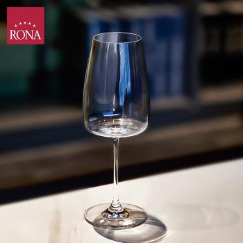 RONA洛娜捷克進口勛爵系列家用水晶玻璃葡萄酒杯歐式高腳杯紅酒杯