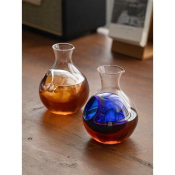 皇啡冰鎮快速冷卻咖啡壺家用茶水冷泡茶玻璃杯酒水飲料冷泡便攜器