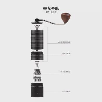 升級外調節磨豆機咖啡磨手動咖啡磨手搖磨豆機咖啡機咖啡研磨機磨