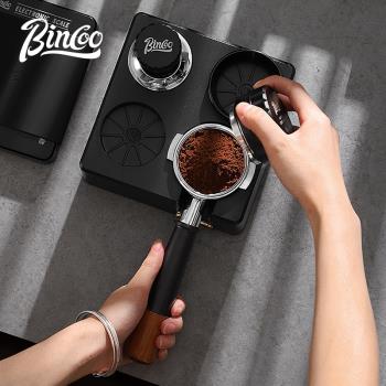 Bincoo無底咖啡手柄創意不銹鋼雙耳三耳萃取手柄51/58mm通用配件