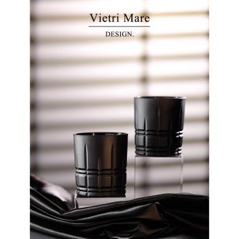 Vietri Mare玻璃杯復古小眾洋酒杯威士忌酒杯餐廳用杯子丨喬治婭