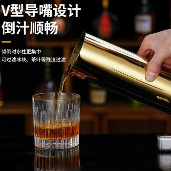 不銹鋼扎壺酒吧KTV分酒器不銹鋼醒酒器洋酒紅酒不銹鋼冷水壺