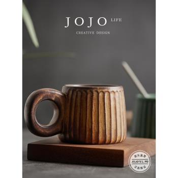 JOJOS L. PD.Town.咖啡杯窯變大耳朵歐式復古創意陶瓷ins | 鄉衢