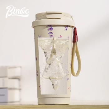 Bincoo全自動攪拌杯316不銹鋼保溫杯電動充電款沖咖啡奶粉水杯子