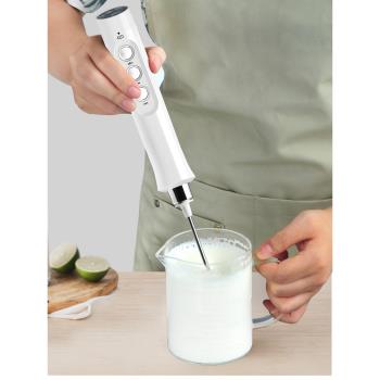 家用打奶器牛奶打發器迷你攪拌棒咖啡打奶泡手持充電冷熱奶泡機