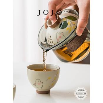 JOJOS L. PD.assoc.旅行茶具套裝便攜式戶外露營泡茶玻璃 | 相聯