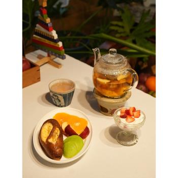 TaeFair高硼矽玻璃煮茶壺加厚耐熱高溫帶蒸茶器含濾網泡花茶壺
