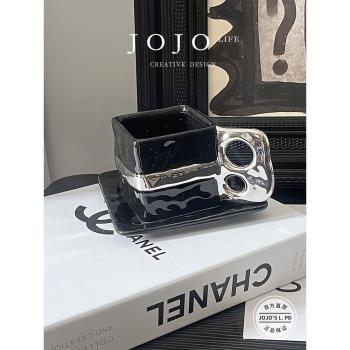 JOJOS L. PD.Square.女生高階感馬克杯辦公家用小眾設計 | 虛與