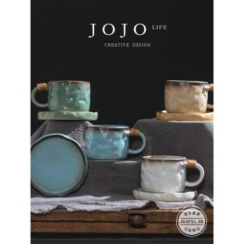 JOJOS L. PD.Rough.咖啡杯一杯一碟套裝高顏值下午茶杯 | 粗語
