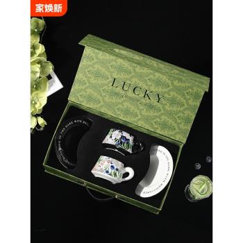 本來不該有咖啡杯子高檔精緻杯碟套裝禮盒裝閨蜜新婚禮物情侶對杯