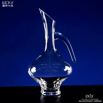 奧地利水晶工吹柄可傾斜醒酒器