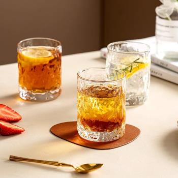 onlycook 高硼矽玻璃杯 喝水杯子家用透明杯子牛奶杯咖啡杯茶杯